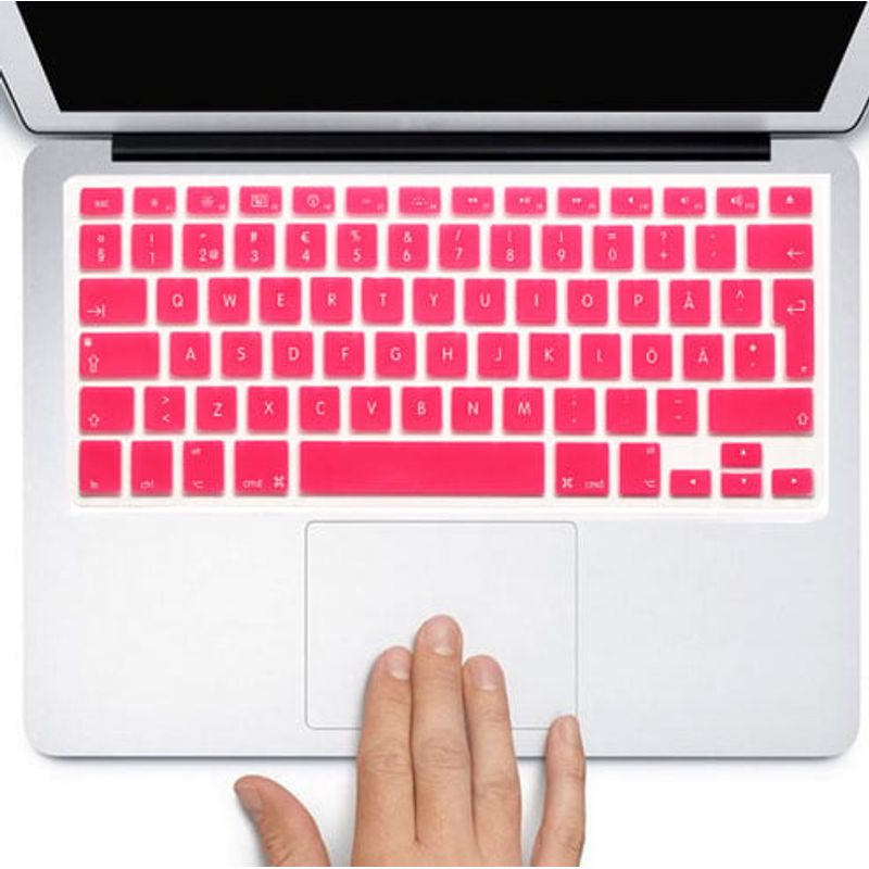 FACTORYTECH - Protector Teclado Para Macbook Pro Air 13 Fucsia