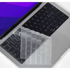 FACTORYTECH - Protector Teclado Para Macbook Pro 1416 M1 A2442 A2485 Transp