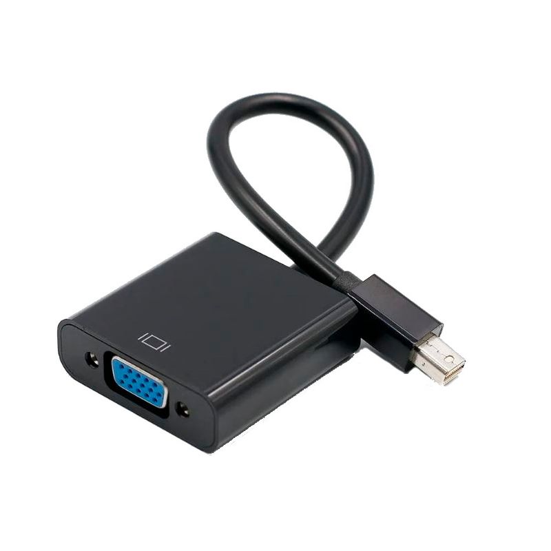 FACTORYTECH - Adaptador Minidisplay Port a VGA Para Notebook Macbook