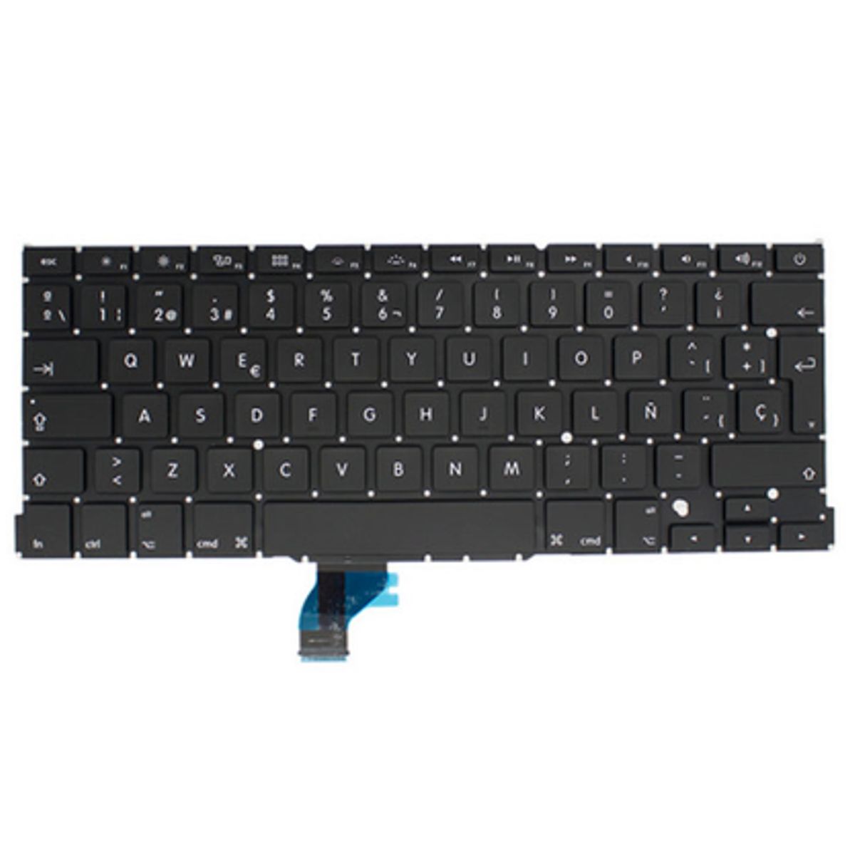 FACTORYTECH - Teclado compatible con Macbook Pro 13 A1278 español