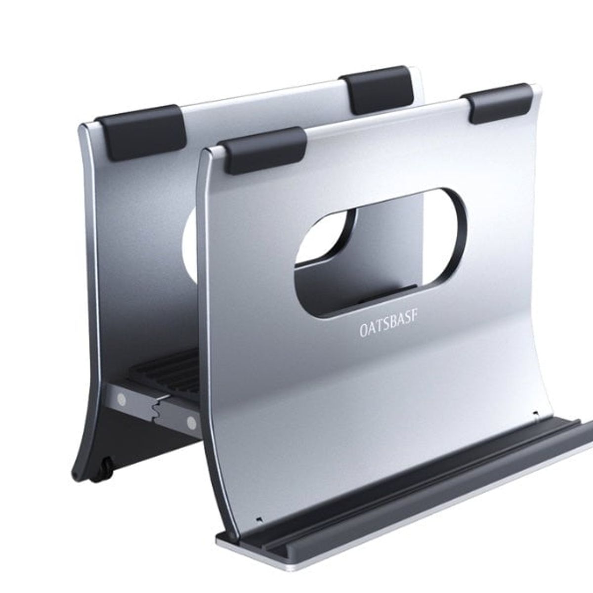 FACTORYTECH - Soporte Vertical Premium Aluminio Para Macbook Notebook iPads