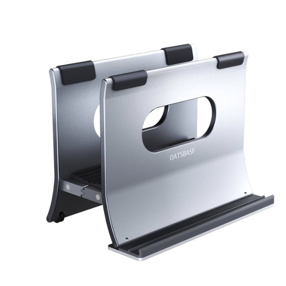 FACTORYTECH - Soporte Vertical Premium Aluminio Para Macbook Notebook iPads