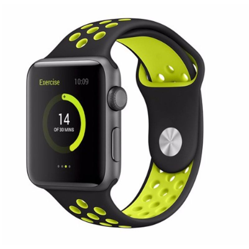 FACTORYTECH - Correa Para Applewatch Deportiva Negro Volt 42444549mm
