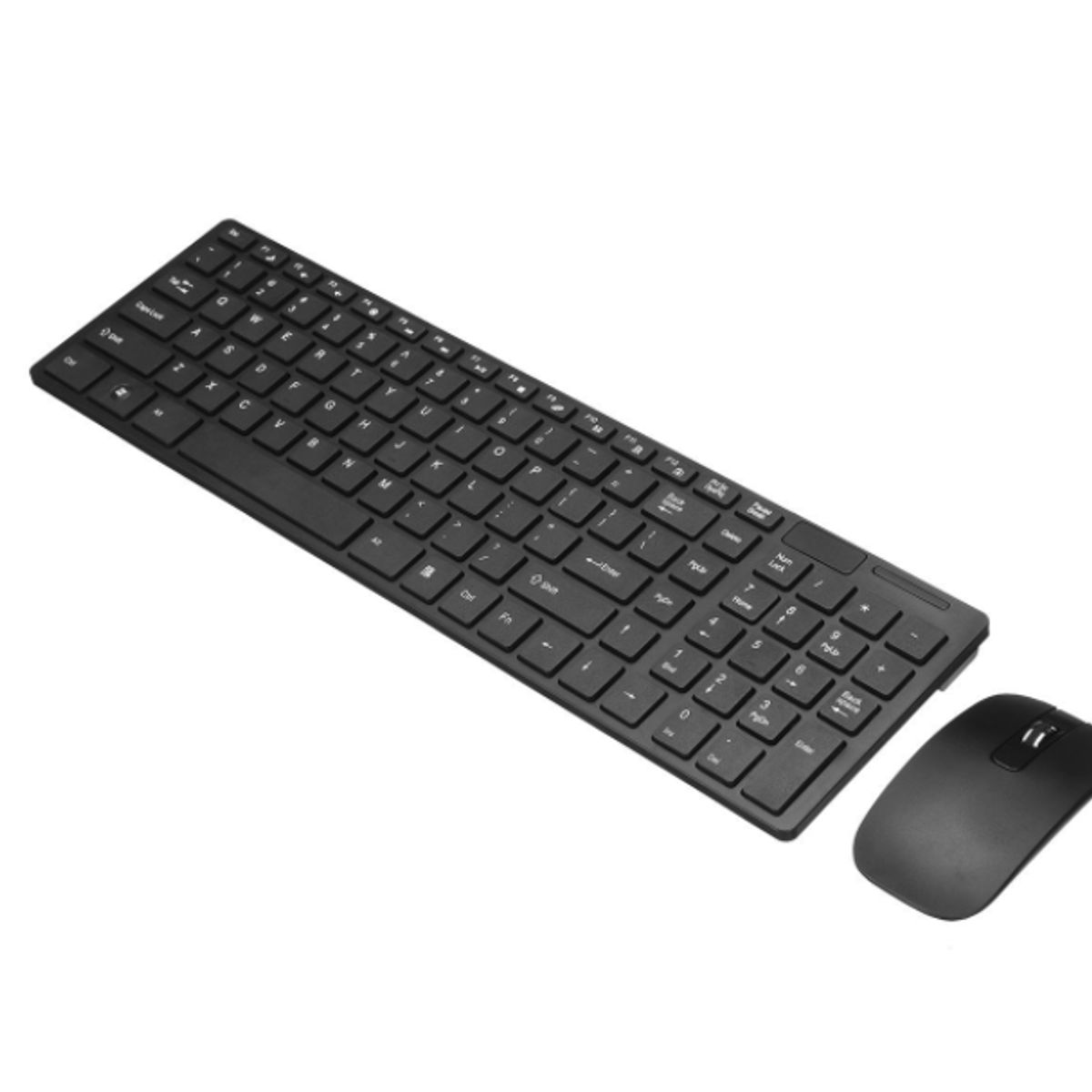FACTORYTECH - Kit Mouse Teclado compatible con Mac laptop Inalámbrico USB