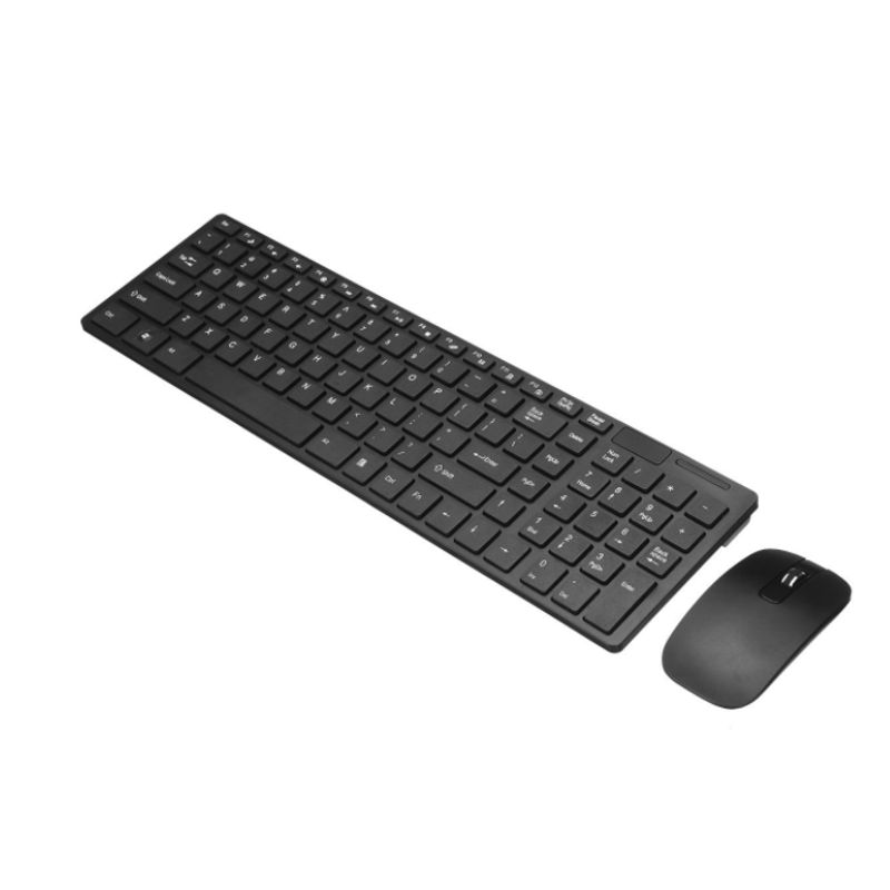 FACTORYTECH - Kit Mouse Teclado compatible con Mac laptop Inalámbrico USB