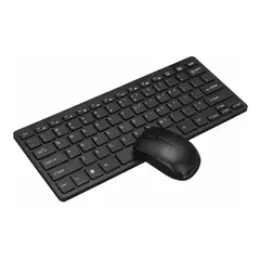 FACTORYTECH - Kit Mouse Teclado compatible con Mac laptop Inalámbrico USB K03