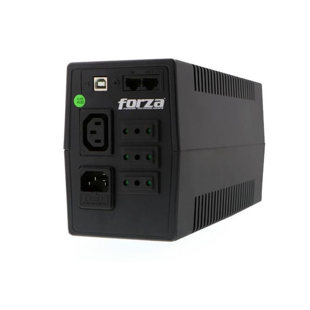 FACTORYTECH - UPS Bateria Resp PC Notebook DVR 600VA 360W Forza SL-612UL-C