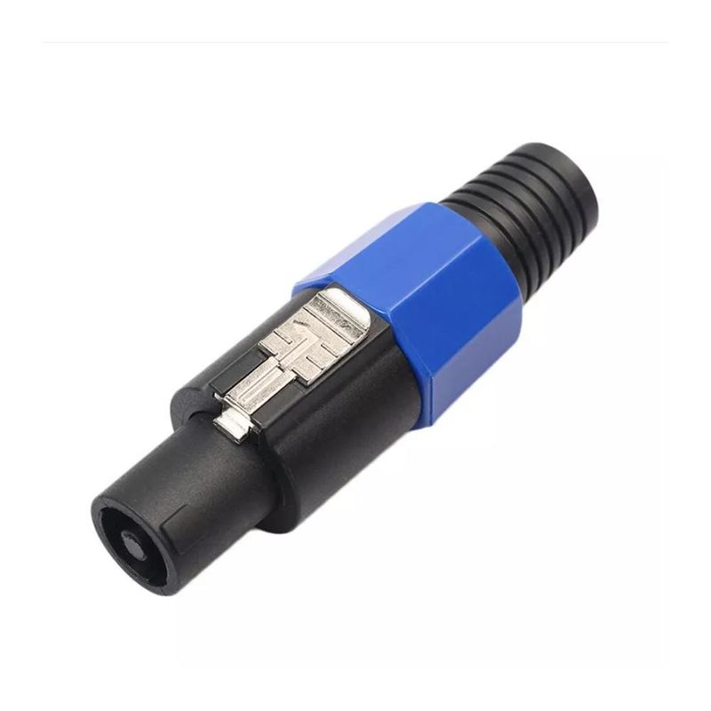 MEKSE - Conector Speakon Macho Mekse Negro 4 unidades para cable PB-L0