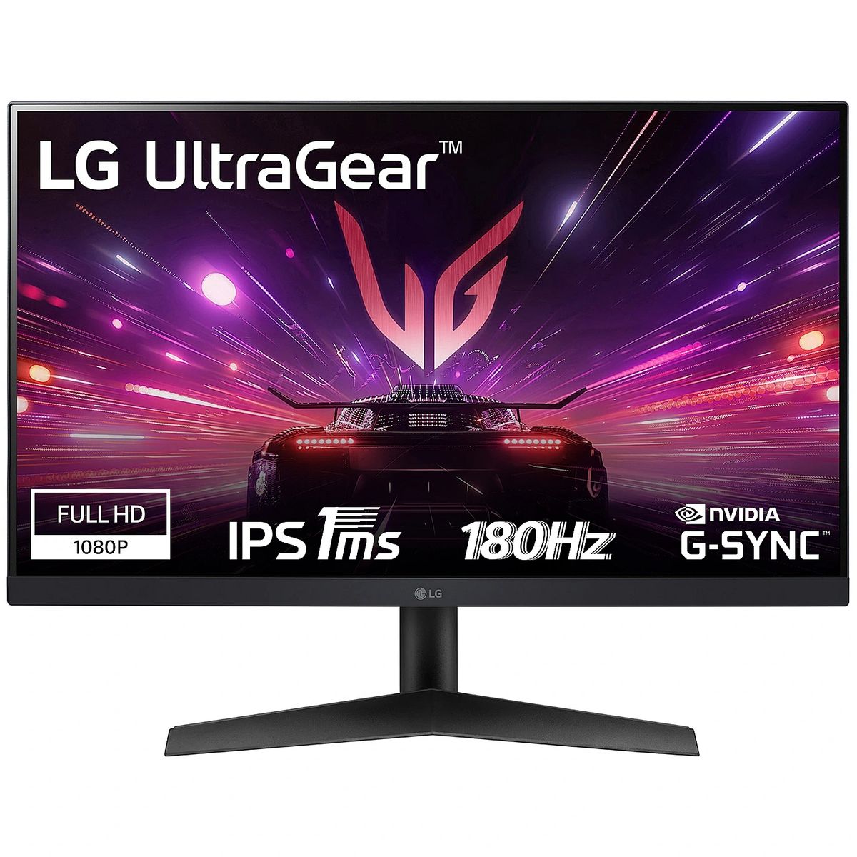 LG - Monitor Gamer LG UltraGear 24 FHD IPS 180Hz 1ms HDR10 - Negro