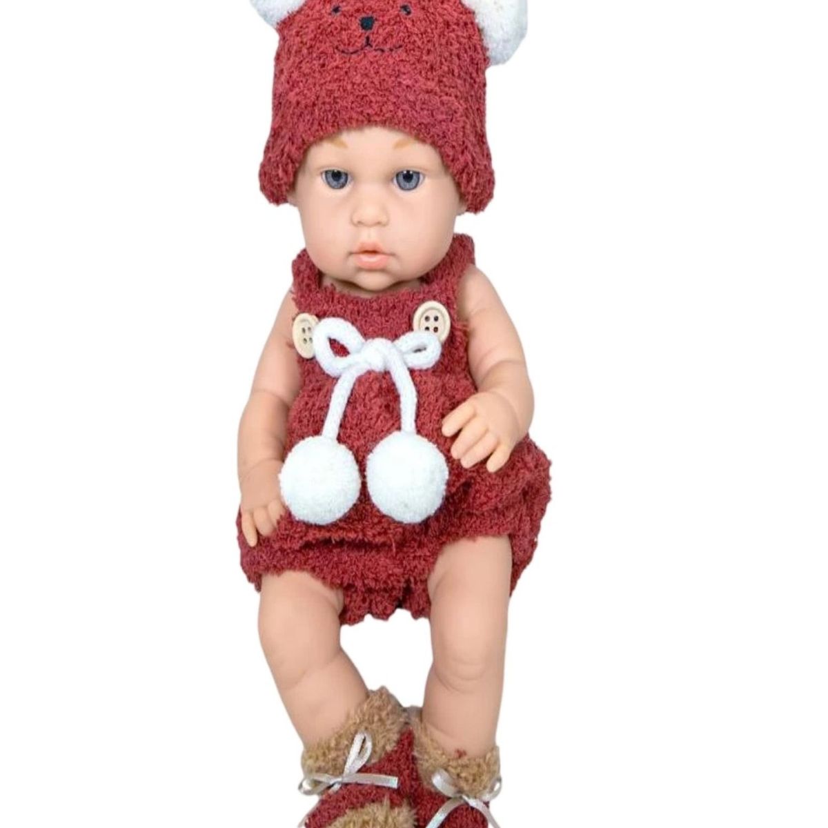 GENERICO - Bebe muñeca realista Baby So Lovely NIÑA 7n1