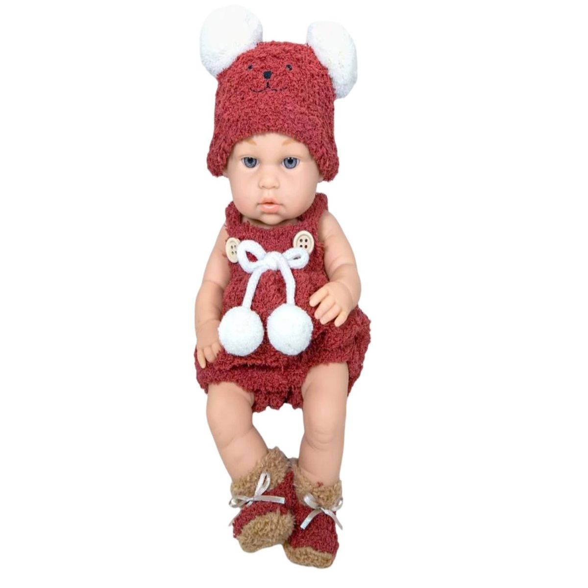 GENERICO - Bebe Niña muñeca realista Baby So Lovely 7n1