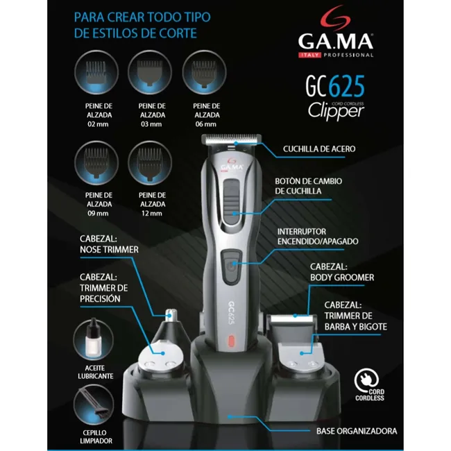 GAMMA - Máquina Gamma Cortadora Clipper Gc625