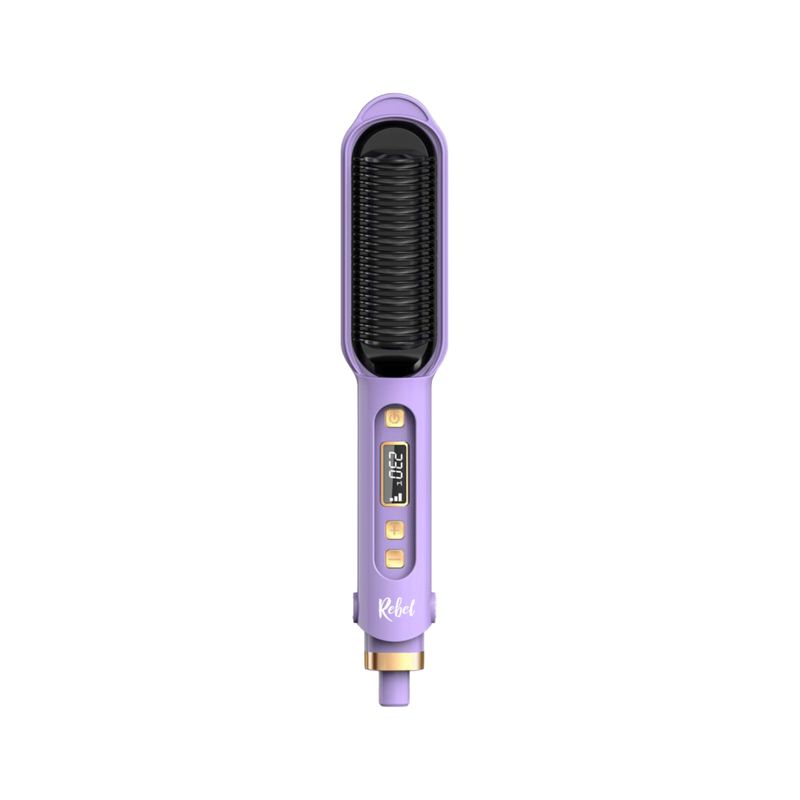 REBEL - Plancha de Cabello Cepillo Alisador AlissMax Pro