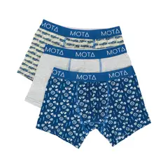 MOTA - Bóxer Niño Pack 3