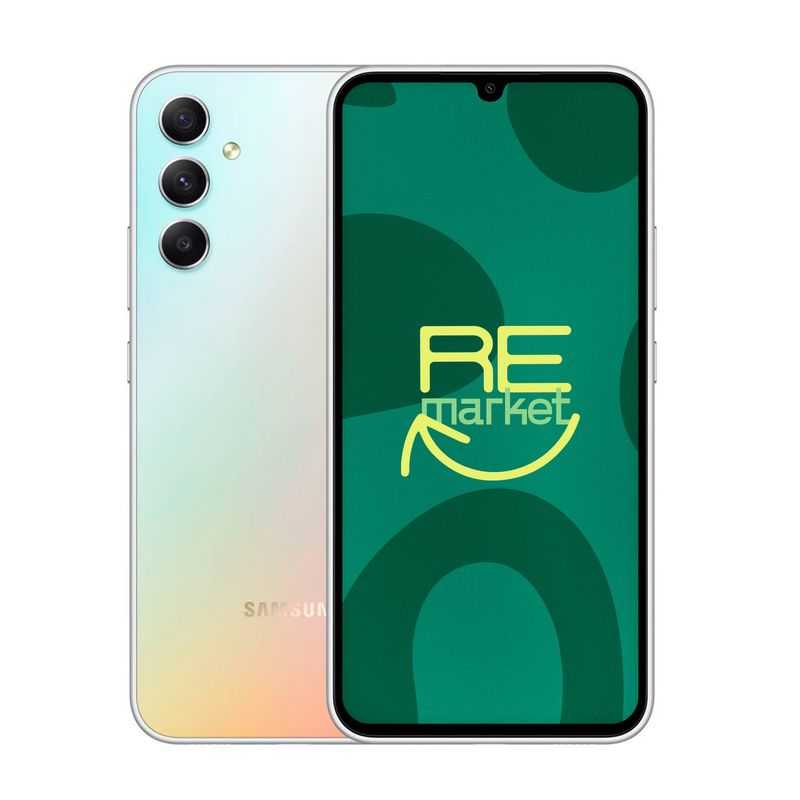 SAMSUNG - Celular Samsung A34 128 Gb Plateado - Reacondicionado