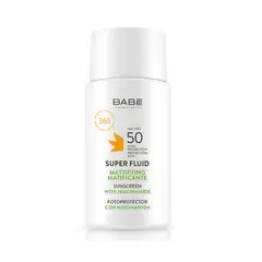 LABORATORIOS BABE - Fotoprotector Superfluid Matificante SPF 50 Sin Color