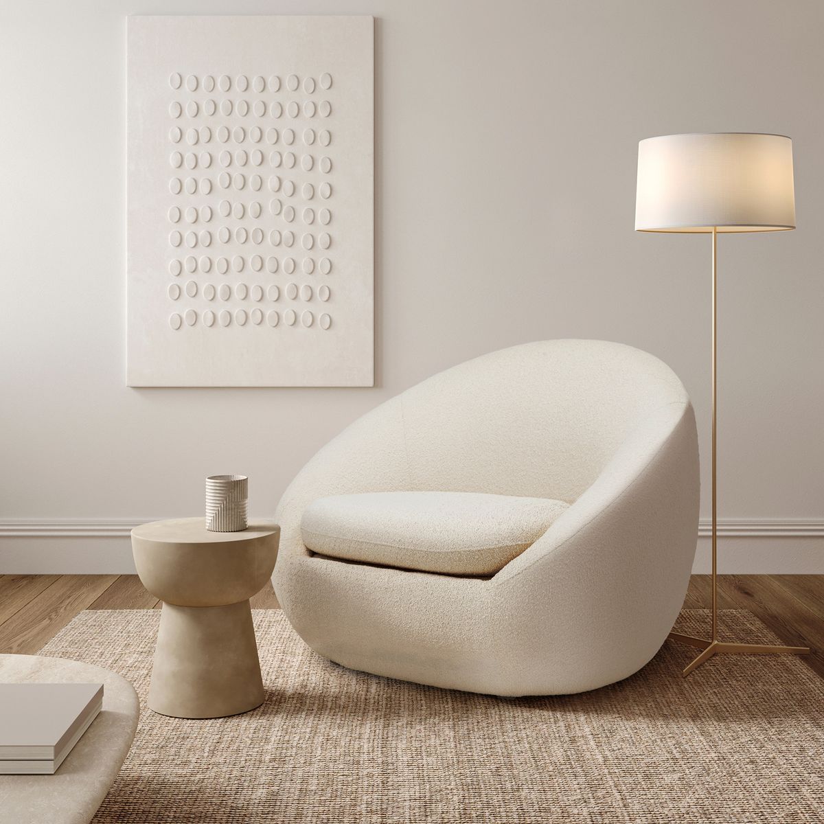 FORM DESIGN - Sofa Oporto 1C Crema Form