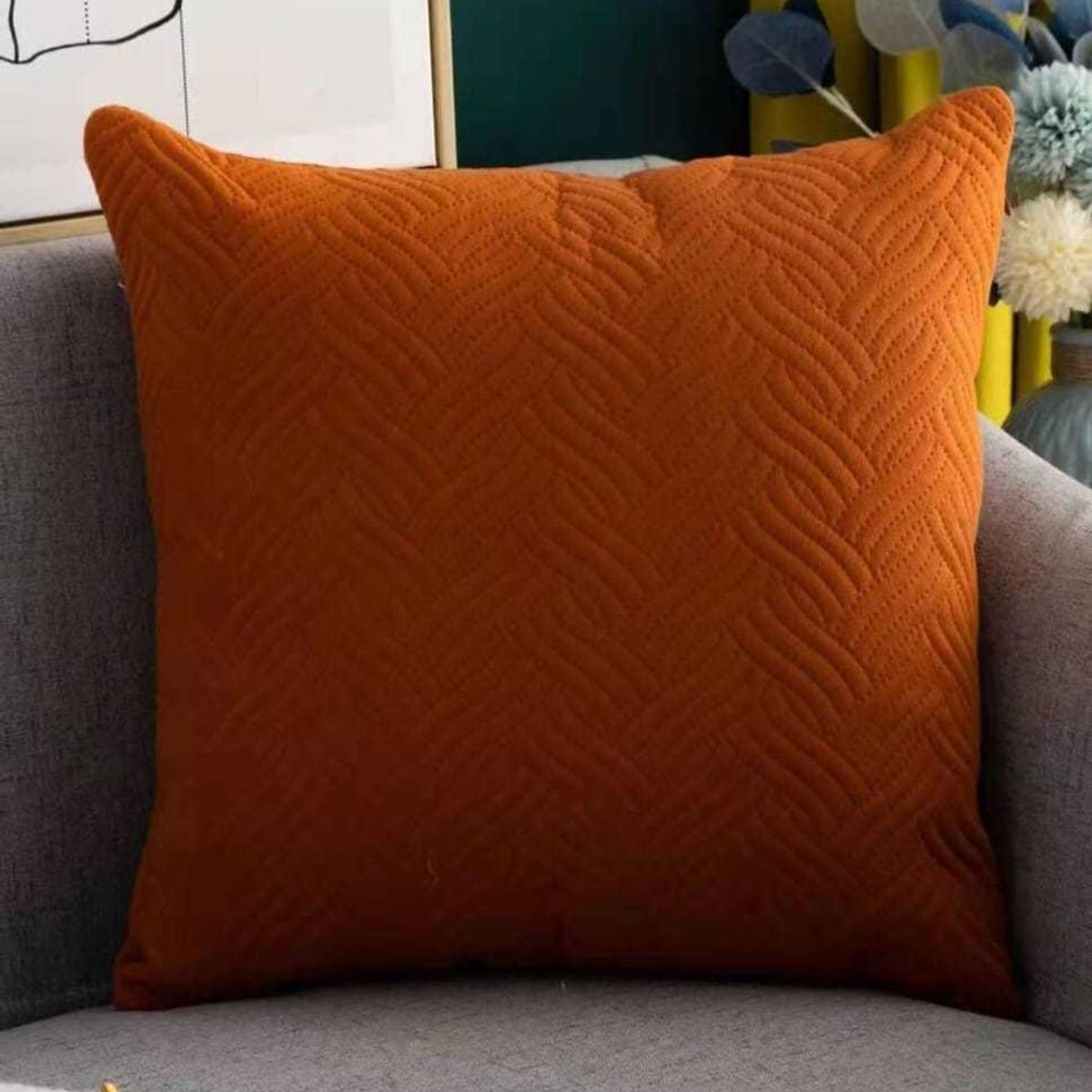 GENERICO - PACK DE 2 FUNDAS PLUHS 45x45cm