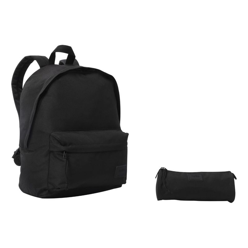 TOTTO - Kit Escolar Mochila Notebook + Estuche Organizador Totto
