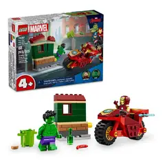LEGO - Marvel: IRON MAN CON MOTO Y HULK 76287