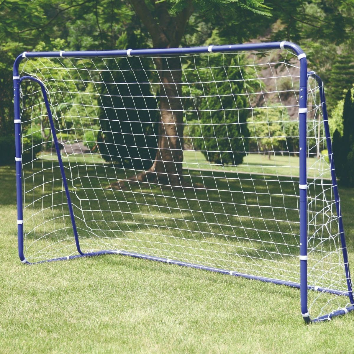 GENERICO - Arco de Fútbol Spoga Classic Soccer Goal Grande Azul