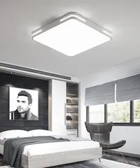 LUBABYCAS - Lámpara de Techo Led 50x50CM 36W By