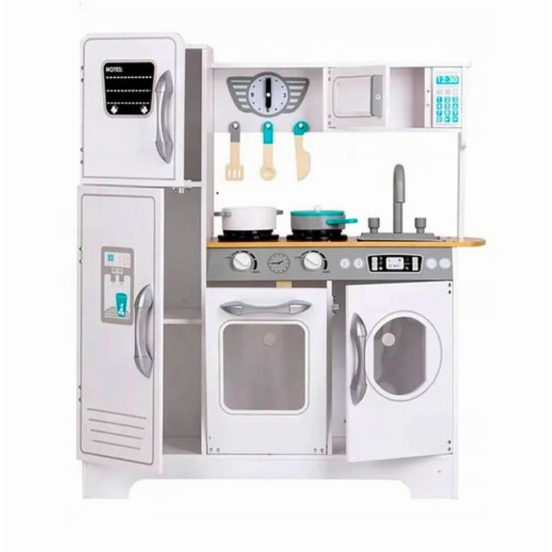 KIDSCOOL - COCINA BLANCA SMART +ACCESORIOS