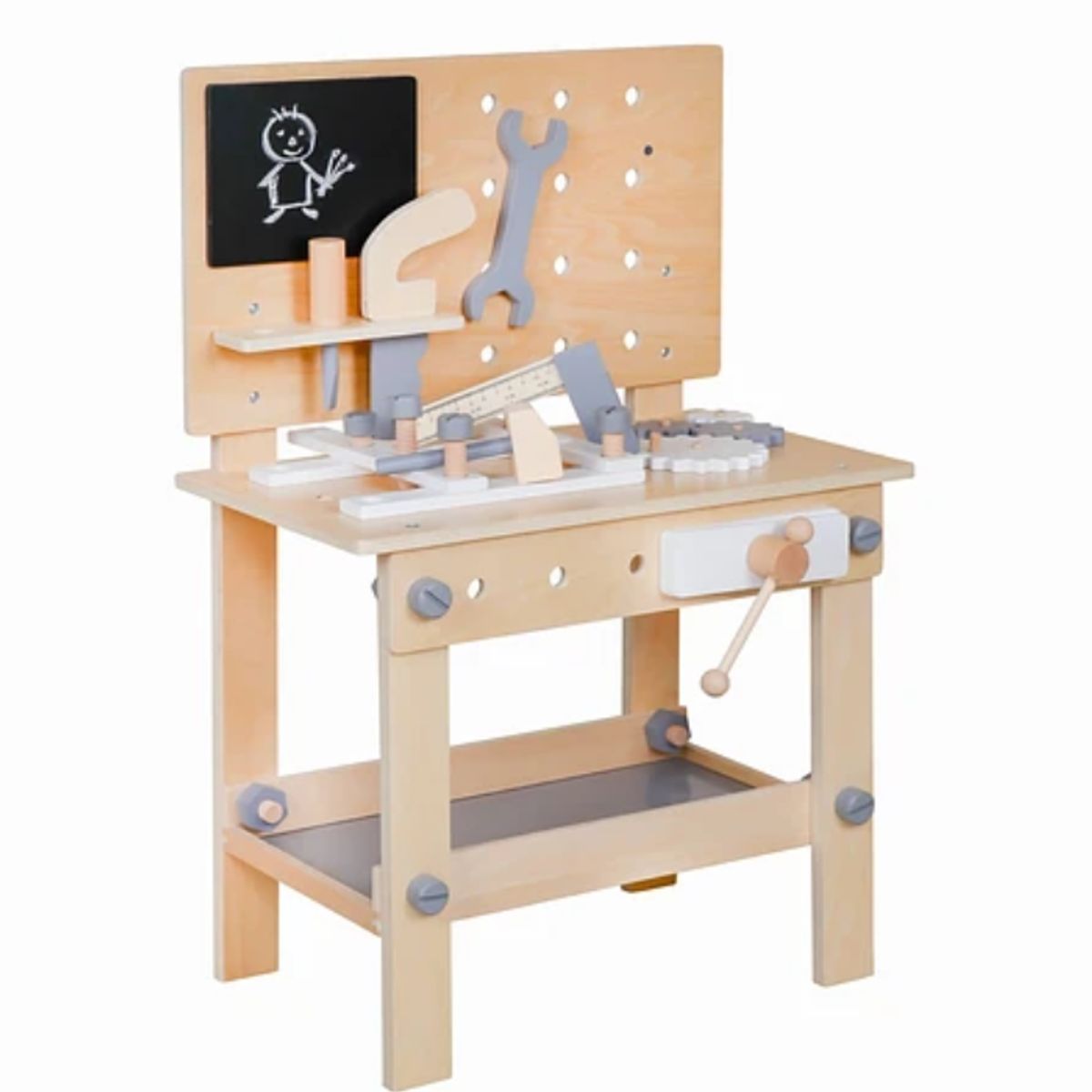 KIDSCOOL - Juego Banco De Herramientas Montessori