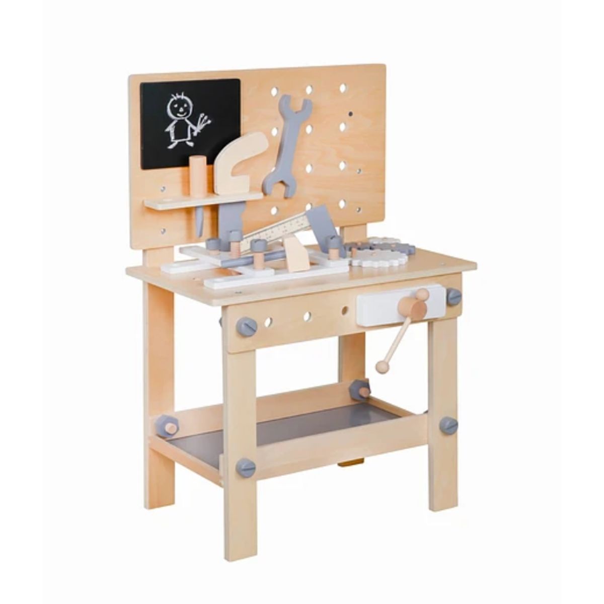 KIDSCOOL - Juego Banco De Herramientas Montessori