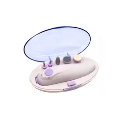 GENERICO - KIT DE LAMPARA LED UV Y MINI TORNO MANICURE HOMEMART