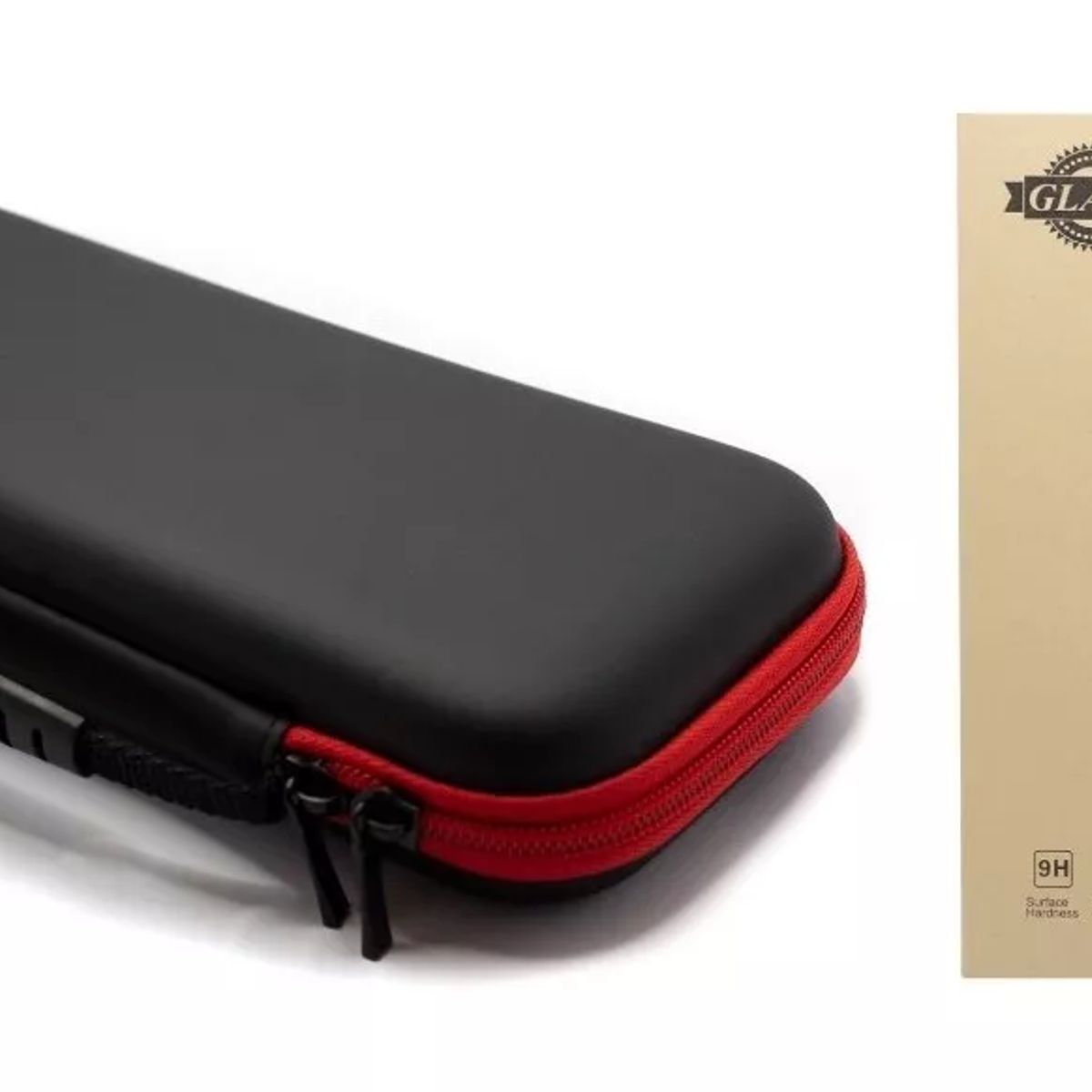 GENERICO - Estuche Protector Compacto Para Nintendo Switch +mica Vidrio