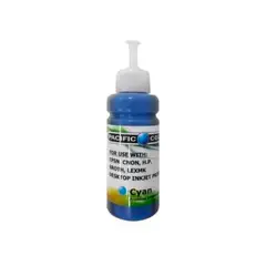 PACIFIC COLOR - Tinta Para Recarga de Impresoras 100ml Premiun Cyan