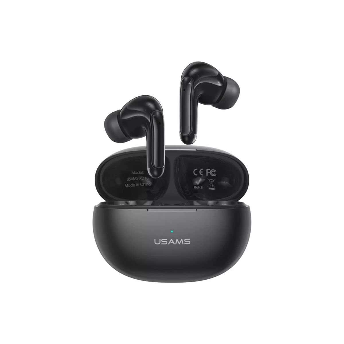 USAMS - Audifonos Bluetooth Usams XD18 Wireless Inalambrico In Ear Negro