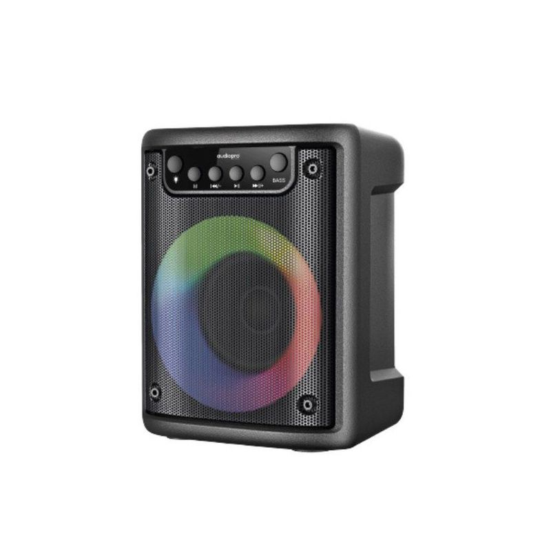 AUDIOPRO - Parlante Portatil 10W Recargable + Microfono AP02084