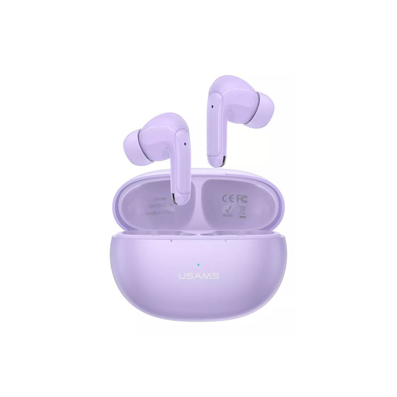 USAMS - Audifonos Bluetooth Usams XD18 Wireless Inalambrico In Ear Violeta
