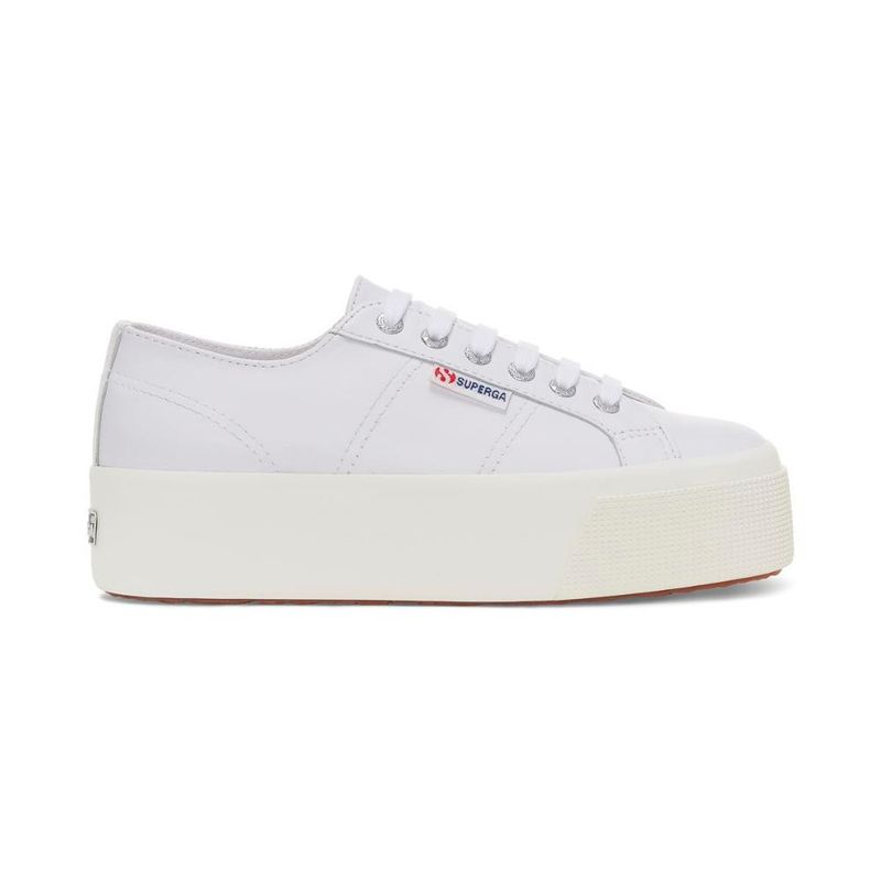 SUPERGA - Zapatilla 2790 Nappa Optical White Silver - Blanco