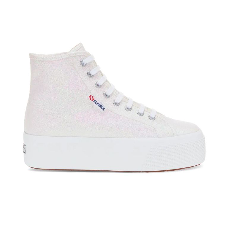 Zapatilla 2708 Hi Top Lame Iridescent