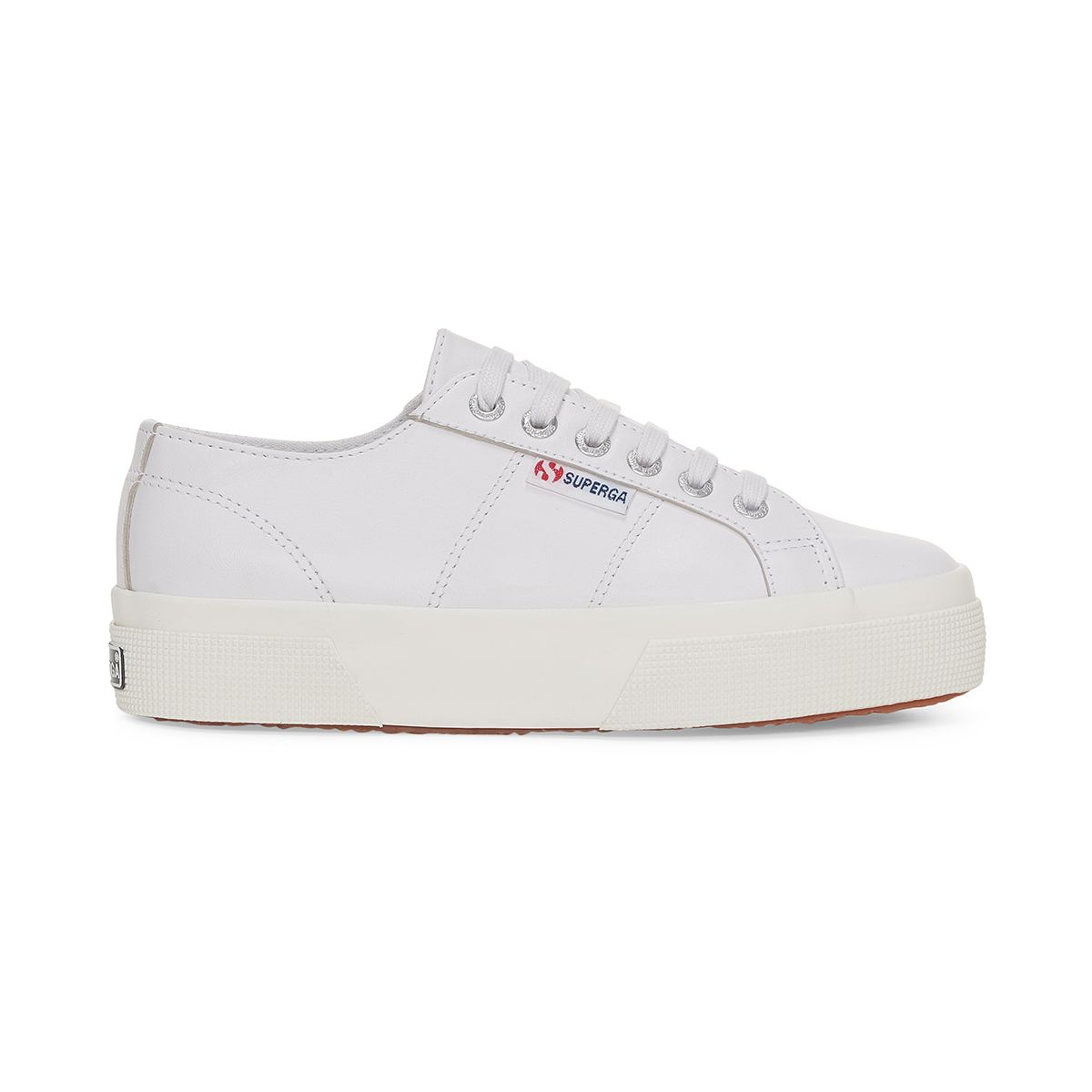 SUPERGA - Zapatilla 2740 Platform Nappa White Silver