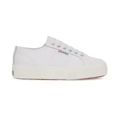 SUPERGA - Zapatilla 2740 Platform Nappa White Silver - Blanco