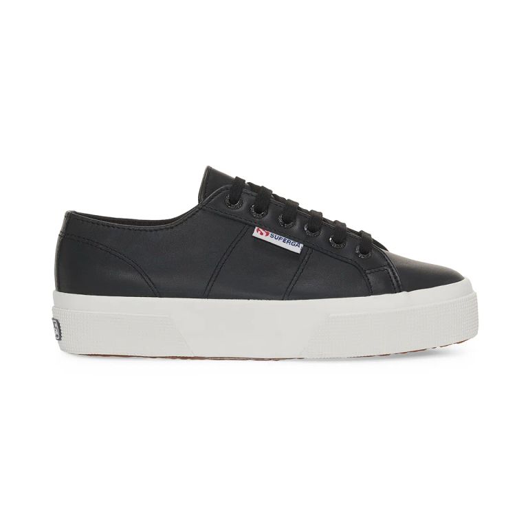 Zapatilla 2740 Platform Nappa Black White
