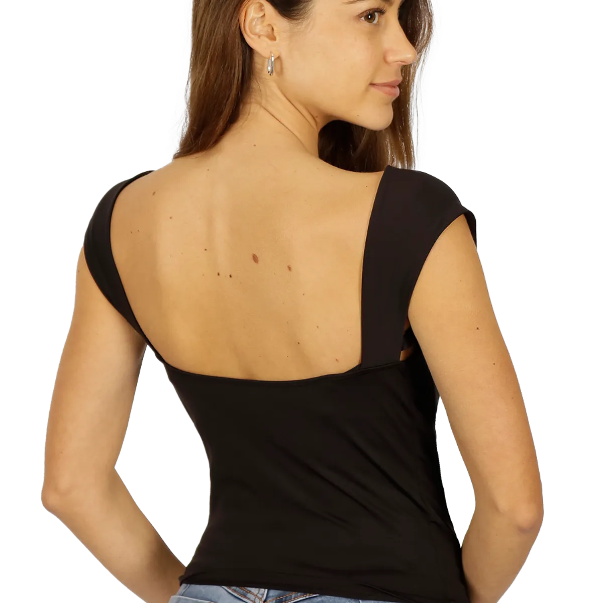 DIVINO JEANS - Polera Greta I Negro Divino Jeans