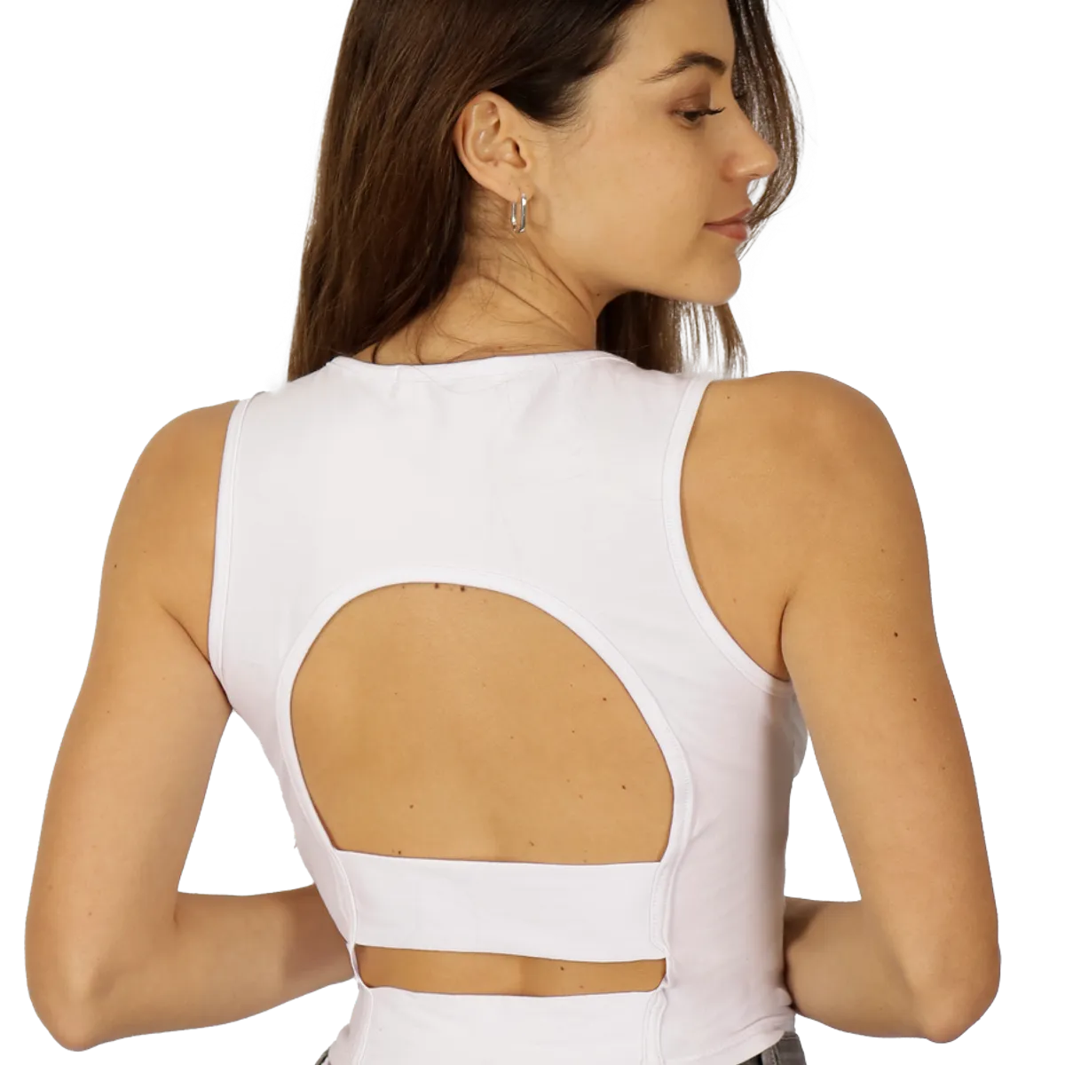 DIVINO JEANS - Polera Zoe II Blanca Divino Jeans