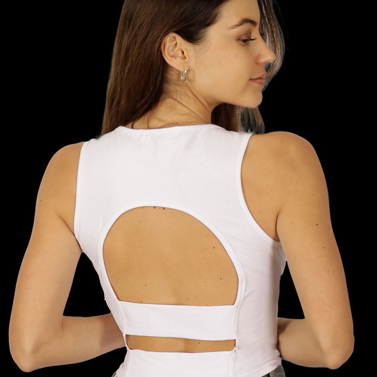 DIVINO JEANS - Polera Zoe II Blanca Divino Jeans