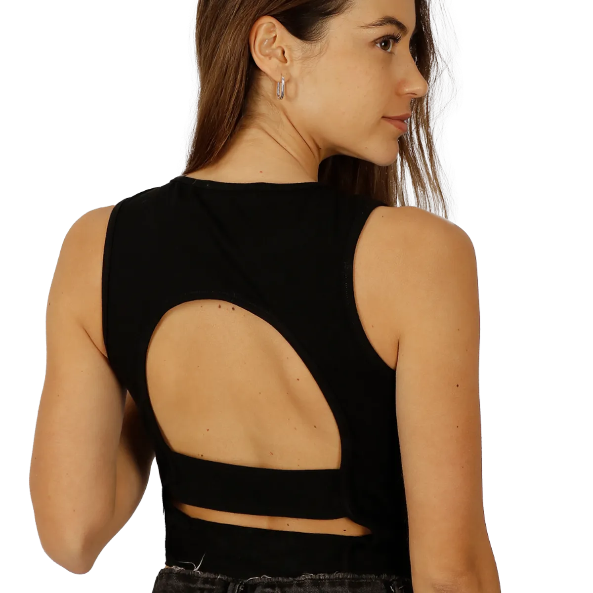 DIVINO JEANS - Polera Zoe I Negra Divino Jeans