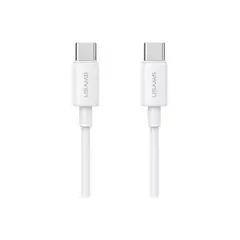 USAMS - Cable Cargador Tipo C A Usb-c Sj711 Carga Rapida 60 W Blanco