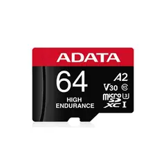 ADATA - Memoria Micro SD 64GB Alta resistencia UHS-IU3 CLASS 10