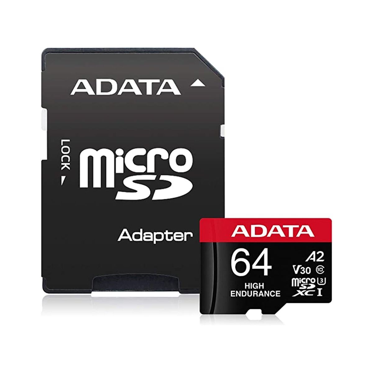 ADATA - Memoria Micro SD 64GB Alta resistencia UHS-IU3 CLASS 10