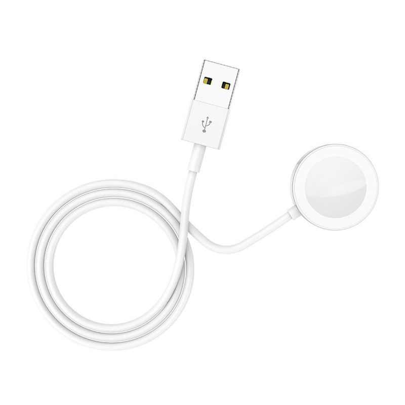 OEM - Cargador Inalambrico Para Iwatch - Borofone Bq13 White