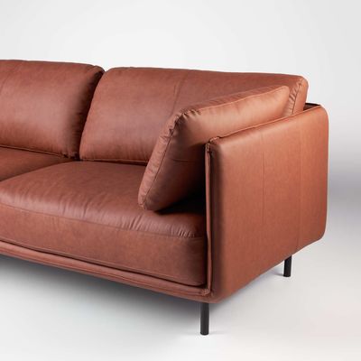 Imagen 2 del producto Sofá 2 cuerpos Santino Café