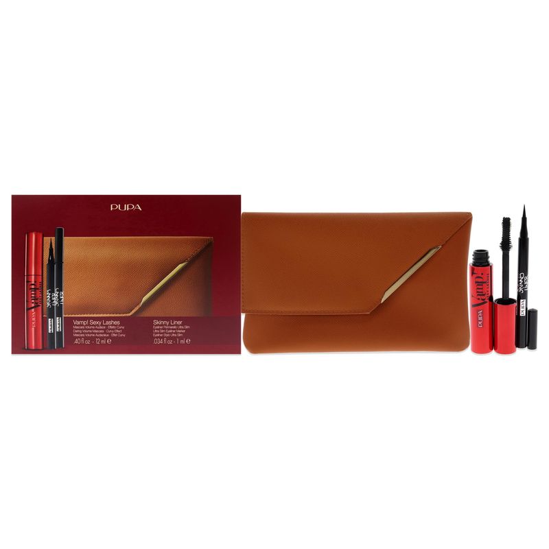 PUPA MILANO - Set 3 Piezas Vamp Pestañas y Delineador Delgado Pupa Milano